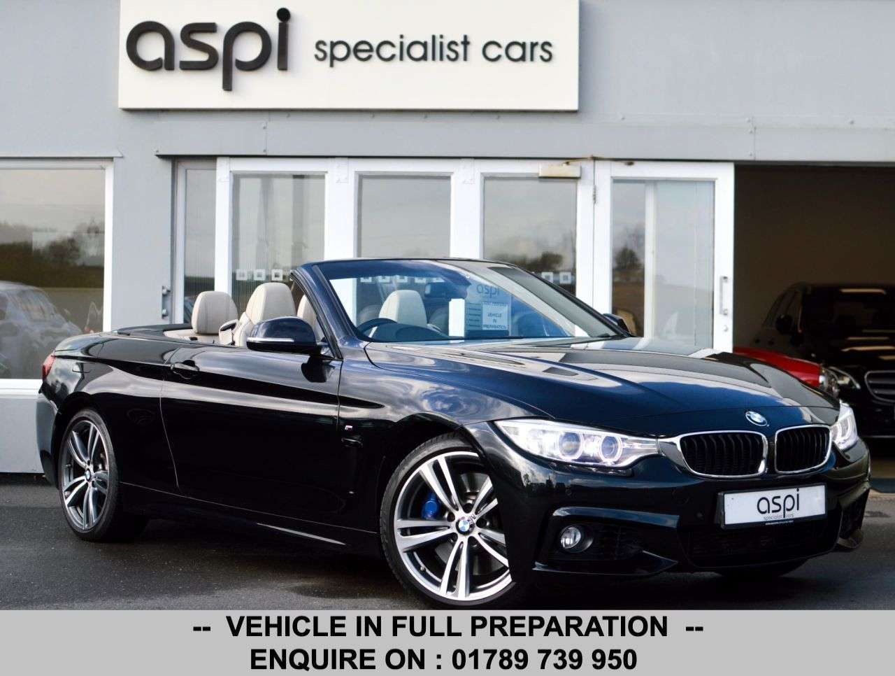 A 2015 BMW 4 SERIES 3.0 435i M Sport Convertible 2dr Petrol Auto Euro 6 (s/s) (306 ps) FULL DET A 2015 BMW 4 SERIES 3.0 435i M Sport Convertible 2dr Petrol Auto Euro 6 (s/s) (306 ps) FULL DET