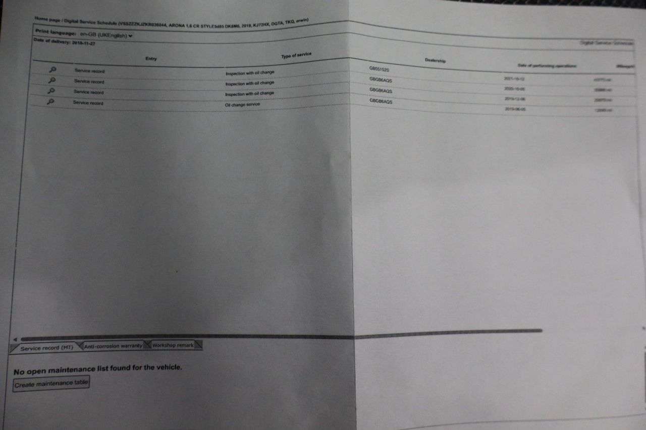 2018 SEAT ARONA 2018 SEAT ARONA