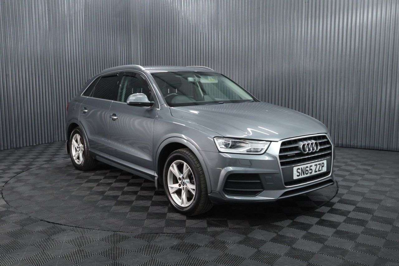 A 2015 AUDI Q3 2.0 TDI SE SUV 5dr Diesel Manual quattro Euro 6 (s/s) (150 ps) PARKING SENS A 2015 AUDI Q3 2.0 TDI SE SUV 5dr Diesel Manual quattro Euro 6 (s/s) (150 ps) PARKING SENS