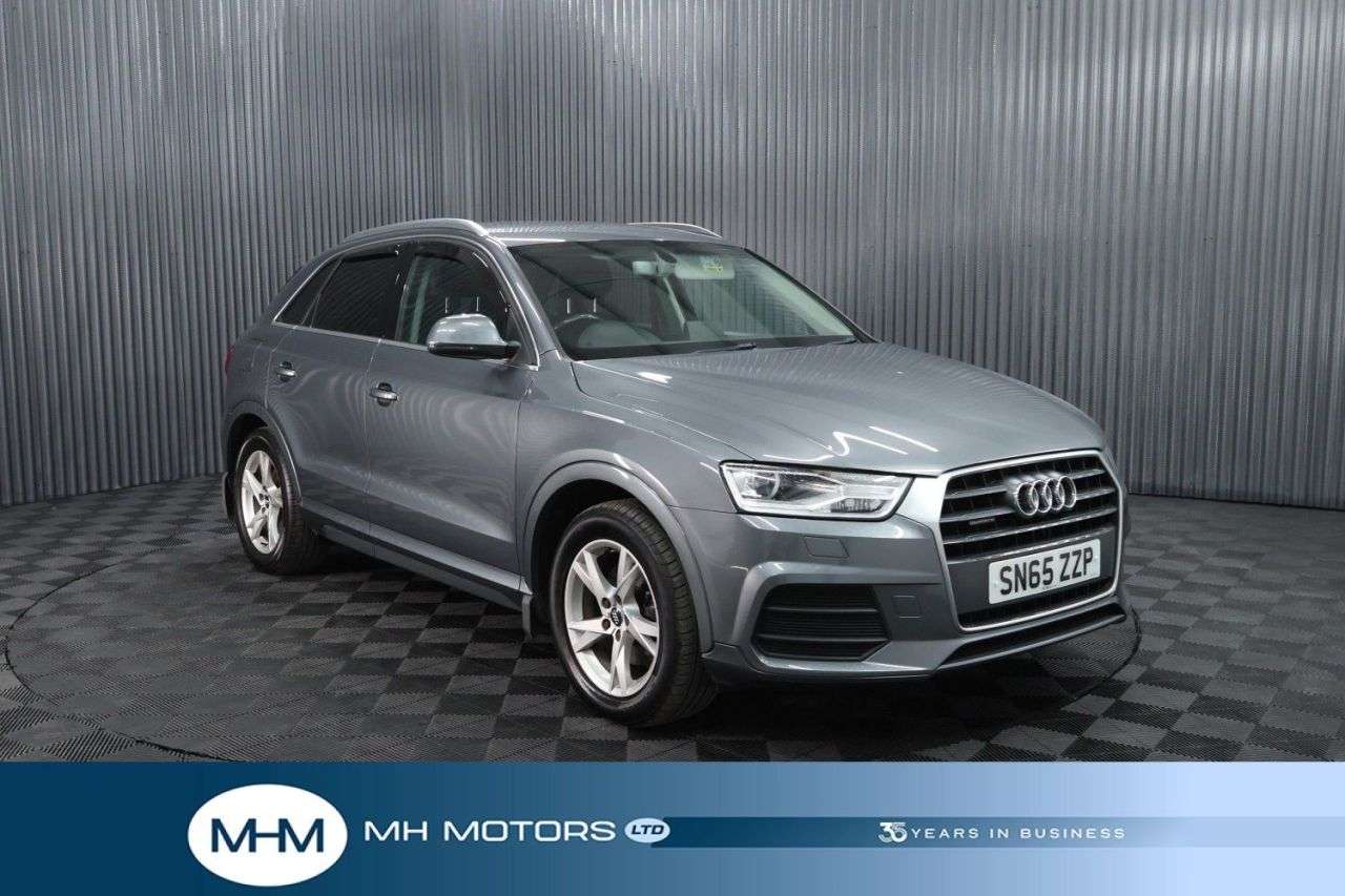 A 2015 AUDI Q3 2.0 TDI SE SUV 5dr Diesel Manual quattro Euro 6 (s/s) (150 ps) PARKING SENS A 2015 AUDI Q3 2.0 TDI SE SUV 5dr Diesel Manual quattro Euro 6 (s/s) (150 ps) PARKING SENS