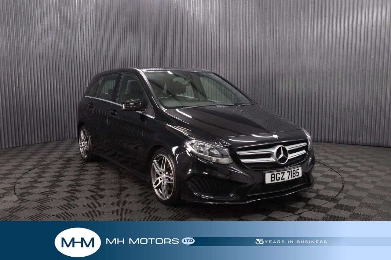 A 2016 MERCEDES-BENZ B-CLASS 1.5 B180d AMG Line MPV 5dr Diesel Manual Euro 6 (s/s) (109 ps) LONG MOT / H A 2016 MERCEDES-BENZ B-CLASS 1.5 B180d AMG Line MPV 5dr Diesel Manual Euro 6 (s/s) (109 ps) LONG MOT / H