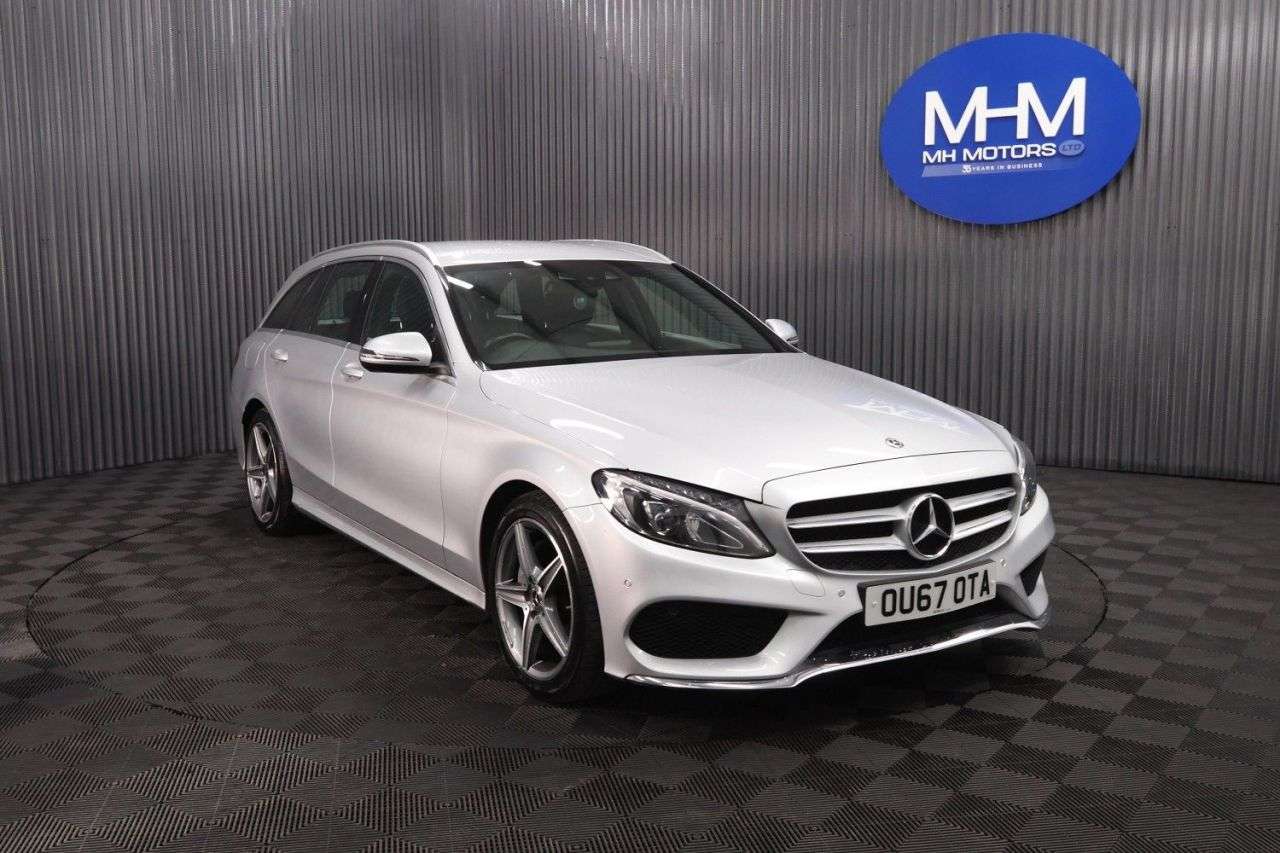 A 2017 MERCEDES-BENZ C-CLASS 2.1 C220d AMG Line Estate 5dr Diesel G-Tronic+ Euro 6 (s/s) (170 ps) FULL H A 2017 MERCEDES-BENZ C-CLASS 2.1 C220d AMG Line Estate 5dr Diesel G-Tronic+ Euro 6 (s/s) (170 ps) FULL H