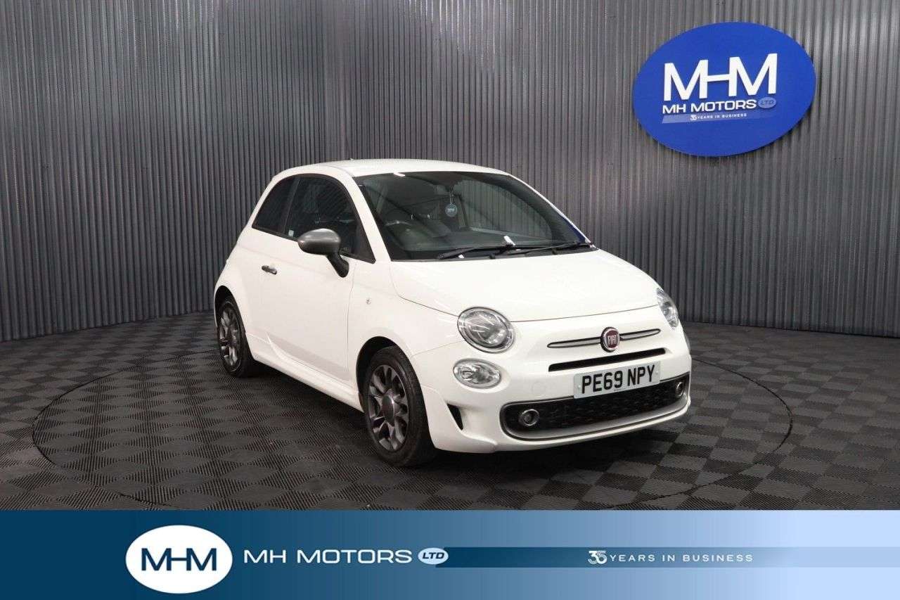 A 2019 FIAT 500 1.2 S Hatchback 3dr Petrol Manual Euro 6 (s/s) (69 bhp) LOW INSURANCE GROUP A 2019 FIAT 500 1.2 S Hatchback 3dr Petrol Manual Euro 6 (s/s) (69 bhp) LOW INSURANCE GROUP