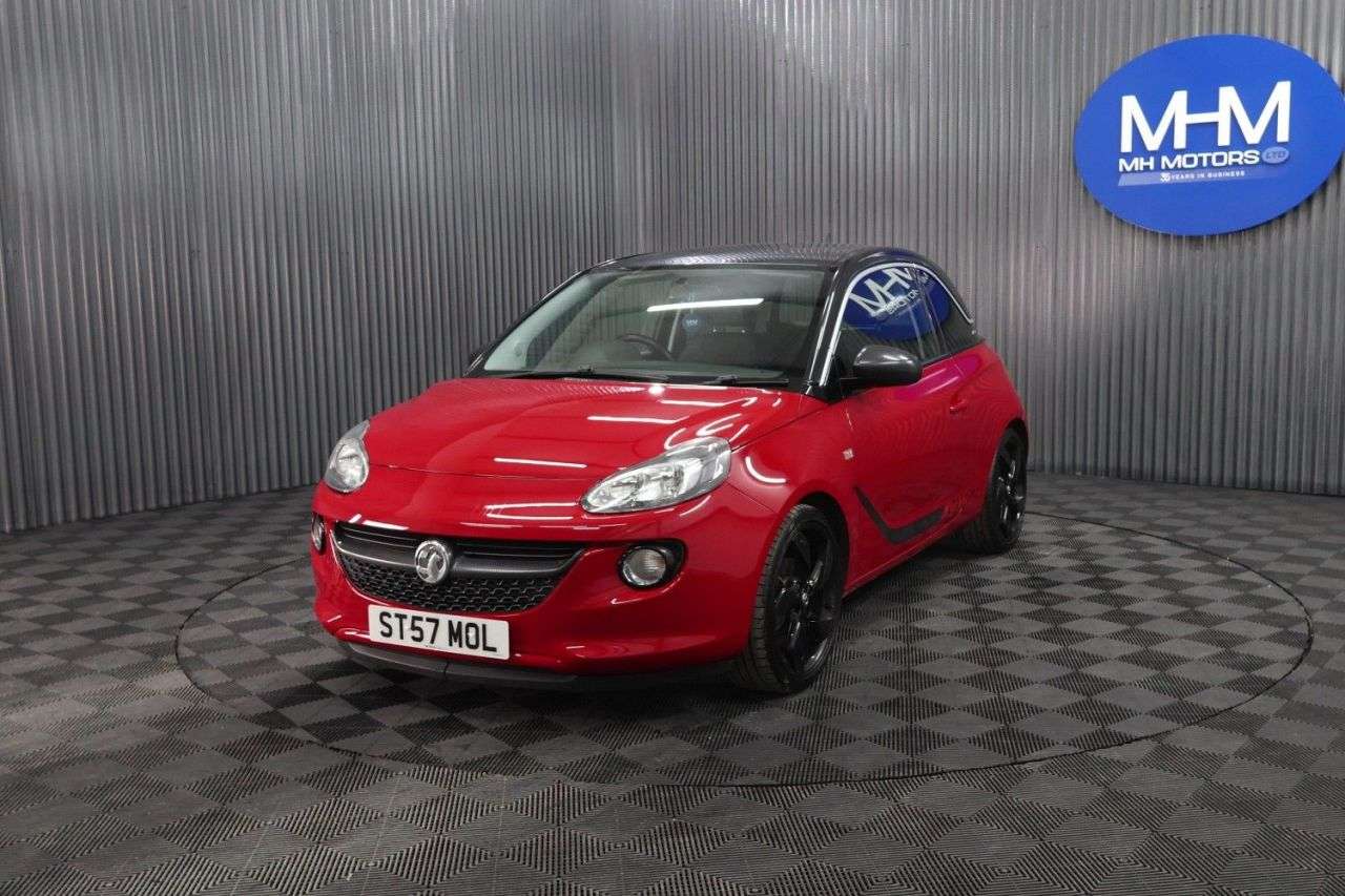 A 2017 VAUXHALL ADAM 1.4 16v SLAM Hatchback 3dr Petrol Manual Euro 5 (100 ps) LOW INSURANCE GROU A 2017 VAUXHALL ADAM 1.4 16v SLAM Hatchback 3dr Petrol Manual Euro 5 (100 ps) LOW INSURANCE GROU