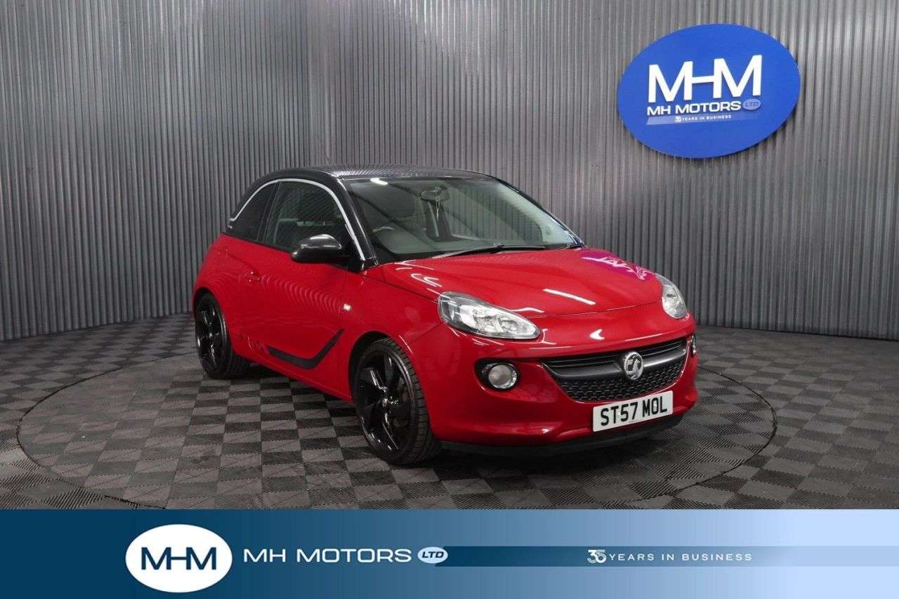 A 2017 VAUXHALL ADAM 1.4 16v SLAM Hatchback 3dr Petrol Manual Euro 5 (100 ps) LOW INSURANCE GROU A 2017 VAUXHALL ADAM 1.4 16v SLAM Hatchback 3dr Petrol Manual Euro 5 (100 ps) LOW INSURANCE GROU