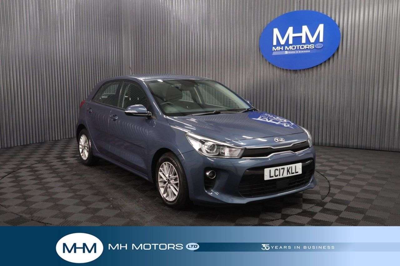 A 2017 KIA RIO 1.4 CRDi 2 Hatchback 5dr Diesel Manual Euro 6 (s/s) (76 bhp) LONG MOT / FUL A 2017 KIA RIO 1.4 CRDi 2 Hatchback 5dr Diesel Manual Euro 6 (s/s) (76 bhp) LONG MOT / FUL