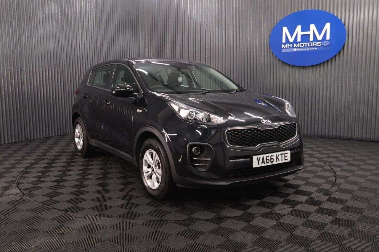 A 2016 KIA SPORTAGE 1.7 CRDi 1 SUV 5dr Diesel Manual Euro 6 (s/s) (114 bhp) LOWER MILEAGE / ONL A 2016 KIA SPORTAGE 1.7 CRDi 1 SUV 5dr Diesel Manual Euro 6 (s/s) (114 bhp) LOWER MILEAGE / ONL
