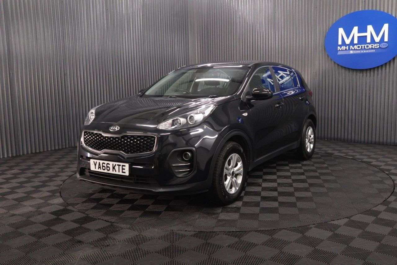 A 2016 KIA SPORTAGE 1.7 CRDi 1 SUV 5dr Diesel Manual Euro 6 (s/s) (114 bhp) LOWER MILEAGE / ONL A 2016 KIA SPORTAGE 1.7 CRDi 1 SUV 5dr Diesel Manual Euro 6 (s/s) (114 bhp) LOWER MILEAGE / ONL