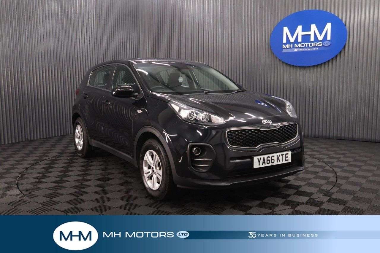 A 2016 KIA SPORTAGE 1.7 CRDi 1 SUV 5dr Diesel Manual Euro 6 (s/s) (114 bhp) LOWER MILEAGE / ONL A 2016 KIA SPORTAGE 1.7 CRDi 1 SUV 5dr Diesel Manual Euro 6 (s/s) (114 bhp) LOWER MILEAGE / ONL