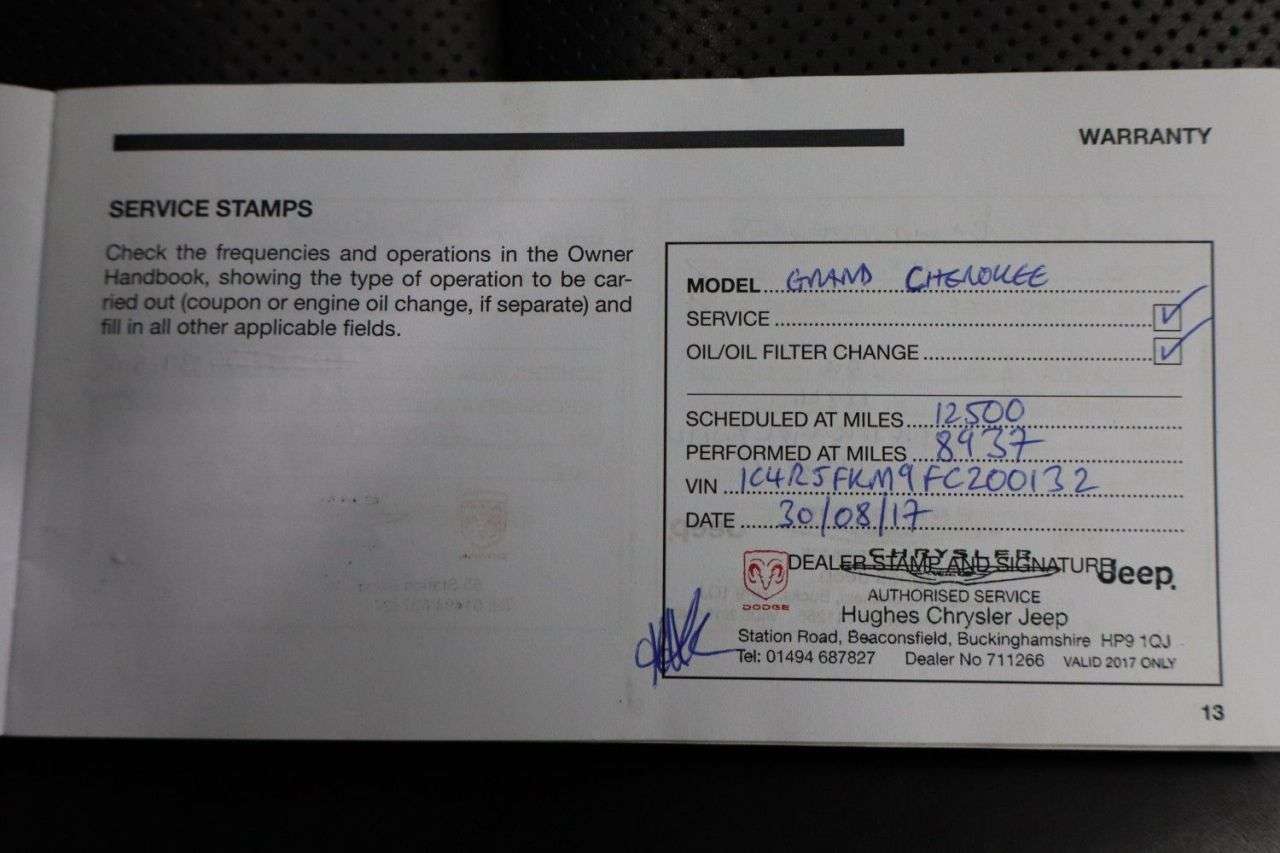 2016 JEEP GRAND CHEROKEE 2016 JEEP GRAND CHEROKEE