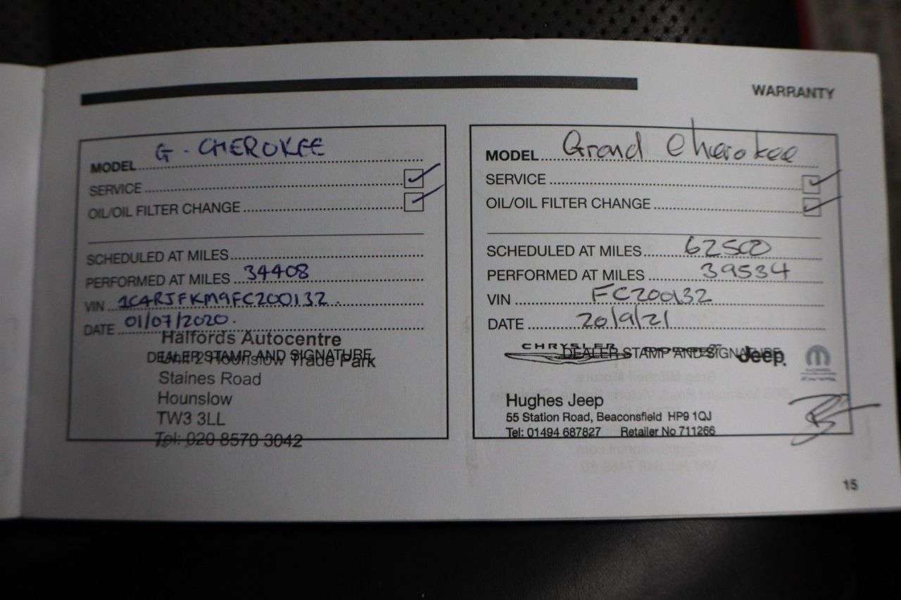 2016 JEEP GRAND CHEROKEE 2016 JEEP GRAND CHEROKEE