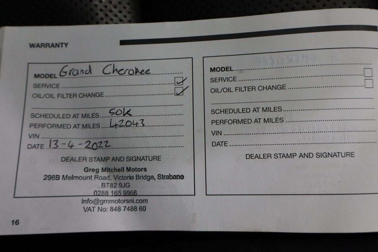 2016 JEEP GRAND CHEROKEE 2016 JEEP GRAND CHEROKEE