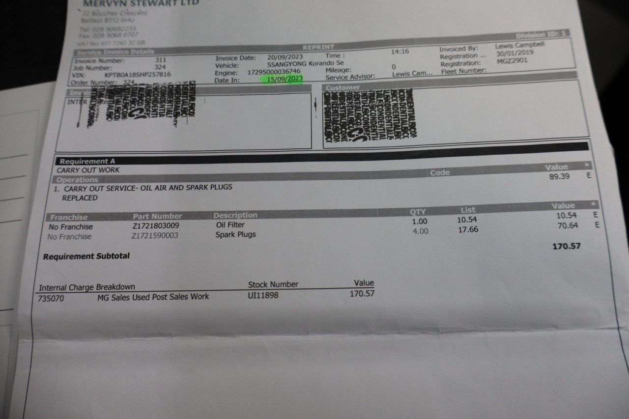 2019 SSANGYONG KORANDO 2019 SSANGYONG KORANDO