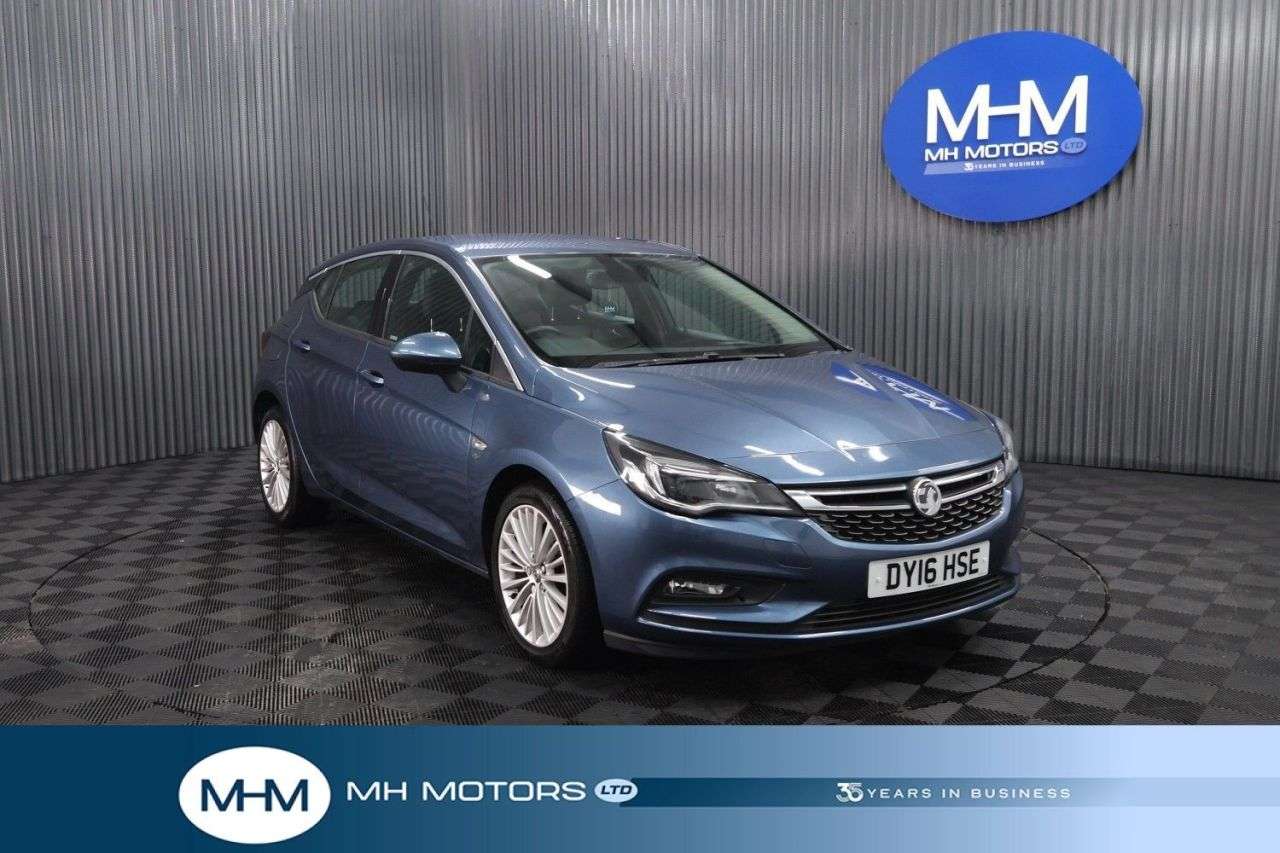 A 2016 VAUXHALL ASTRA 1.4i Turbo Elite Hatchback 5dr Petrol Manual Euro 6 (150 ps) LONG MOT / ECO A 2016 VAUXHALL ASTRA 1.4i Turbo Elite Hatchback 5dr Petrol Manual Euro 6 (150 ps) LONG MOT / ECO