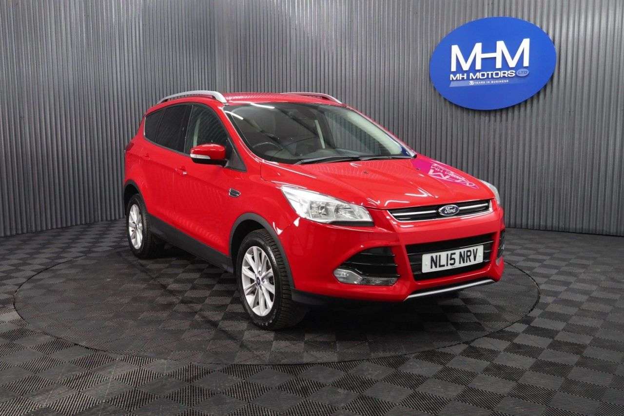 A 2015 FORD KUGA 2.0 TDCi Titanium SUV 5dr Diesel Manual 2WD Euro 6 (s/s) (150 ps) LONG MOT A 2015 FORD KUGA 2.0 TDCi Titanium SUV 5dr Diesel Manual 2WD Euro 6 (s/s) (150 ps) LONG MOT