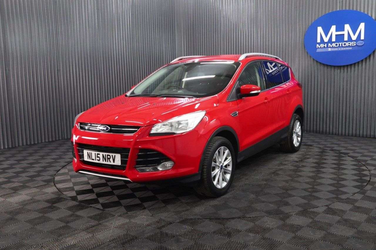 A 2015 FORD KUGA 2.0 TDCi Titanium SUV 5dr Diesel Manual 2WD Euro 6 (s/s) (150 ps) LONG MOT A 2015 FORD KUGA 2.0 TDCi Titanium SUV 5dr Diesel Manual 2WD Euro 6 (s/s) (150 ps) LONG MOT
