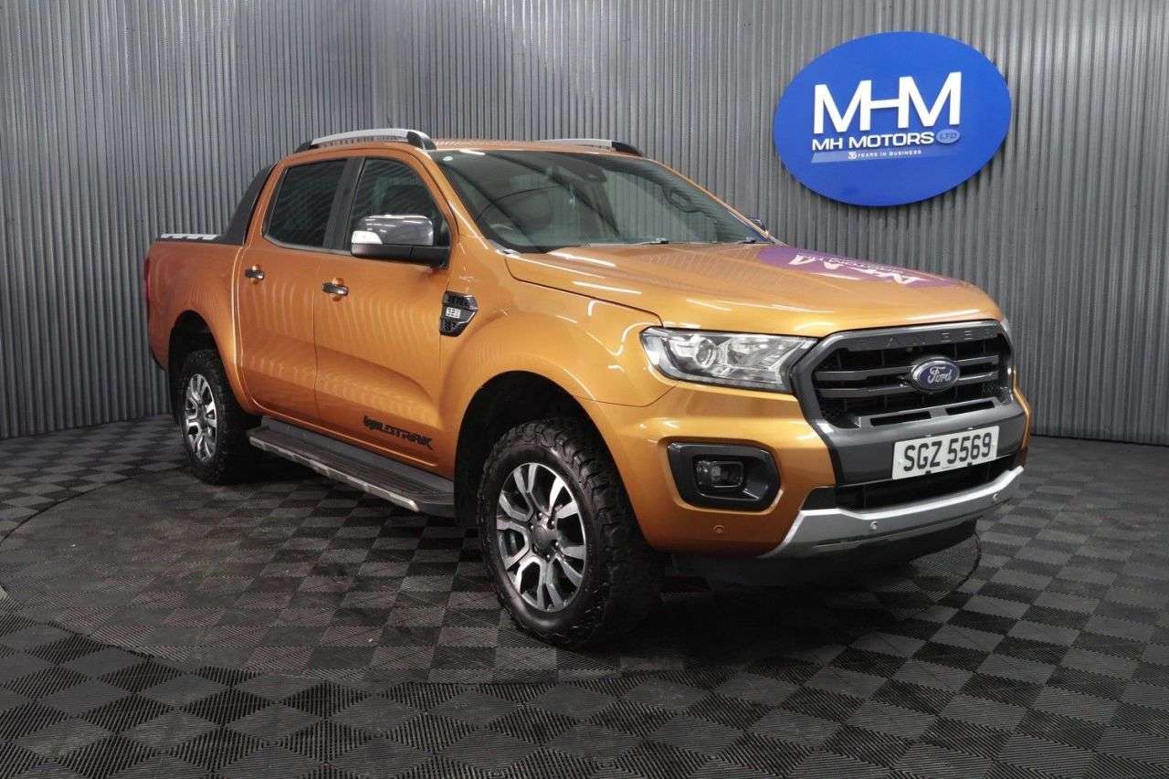 A 2020 FORD RANGER 3.2 TDCi Wildtrak Pickup Double Cab 4dr Diesel Auto 4WD Euro 6 (s/s) (200 p A 2020 FORD RANGER 3.2 TDCi Wildtrak Pickup Double Cab 4dr Diesel Auto 4WD Euro 6 (s/s) (200 p