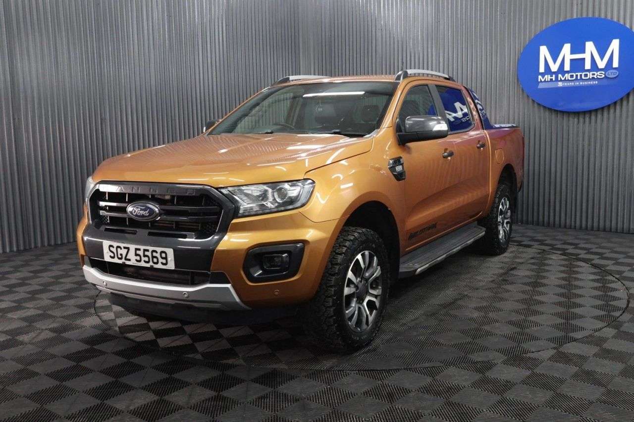 A 2020 FORD RANGER 3.2 TDCi Wildtrak Pickup Double Cab 4dr Diesel Auto 4WD Euro 6 (s/s) (200 p A 2020 FORD RANGER 3.2 TDCi Wildtrak Pickup Double Cab 4dr Diesel Auto 4WD Euro 6 (s/s) (200 p