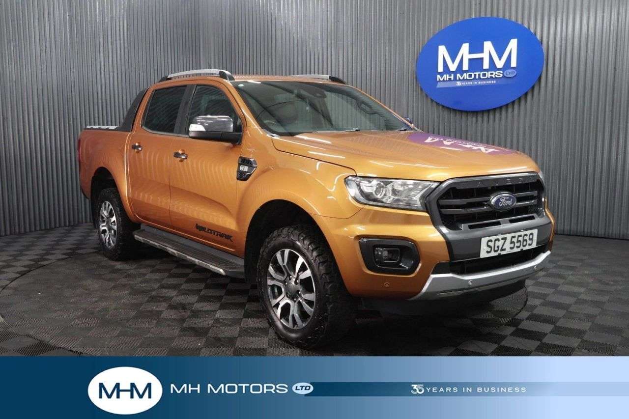 A 2020 FORD RANGER 3.2 TDCi Wildtrak Pickup Double Cab 4dr Diesel Auto 4WD Euro 6 (s/s) (200 p A 2020 FORD RANGER 3.2 TDCi Wildtrak Pickup Double Cab 4dr Diesel Auto 4WD Euro 6 (s/s) (200 p