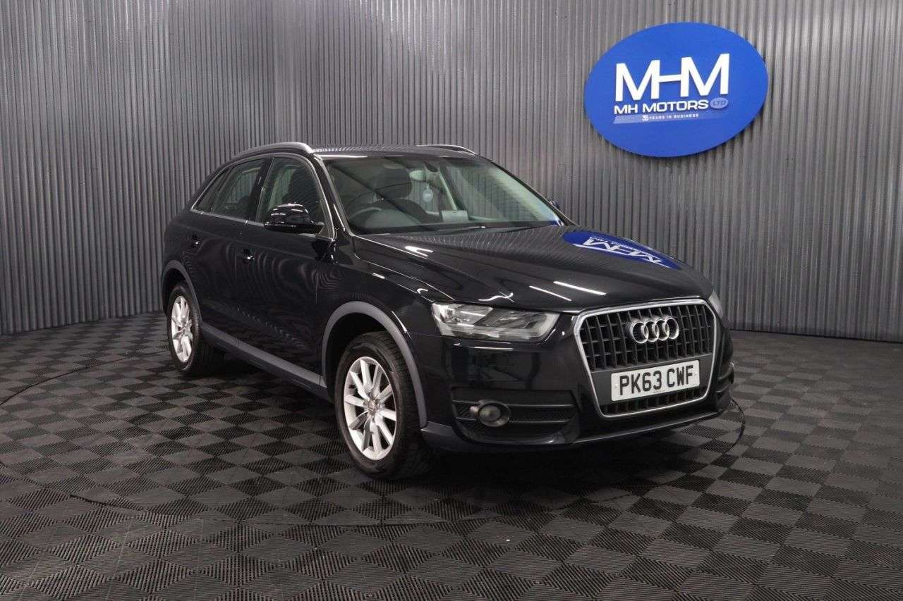 A 2013 AUDI Q3 2.0 TDI SE SUV 5dr Diesel Manual Euro 5 (s/s) (140 ps) LONG MOT / ECONOMICA A 2013 AUDI Q3 2.0 TDI SE SUV 5dr Diesel Manual Euro 5 (s/s) (140 ps) LONG MOT / ECONOMICA