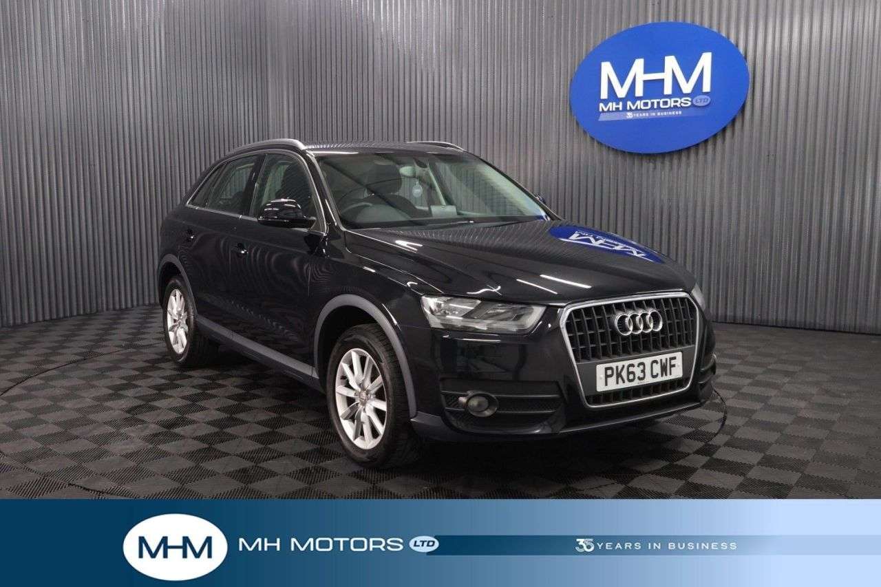 A 2013 AUDI Q3 2.0 TDI SE SUV 5dr Diesel Manual Euro 5 (s/s) (140 ps) LONG MOT / ECONOMICA A 2013 AUDI Q3 2.0 TDI SE SUV 5dr Diesel Manual Euro 5 (s/s) (140 ps) LONG MOT / ECONOMICA