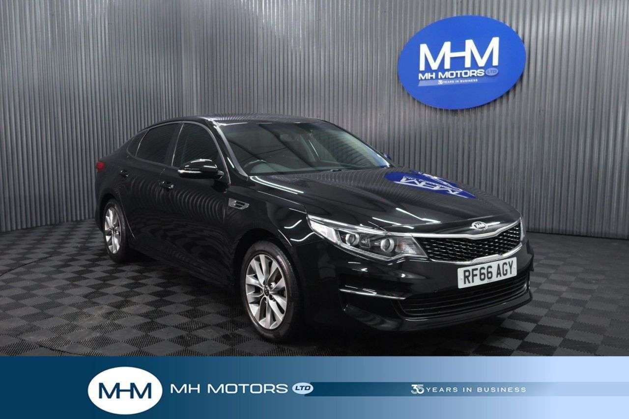 A 2017 KIA OPTIMA 1.7 CRDi 2 Saloon 4dr Diesel Manual Euro 6 (s/s) (139 bhp) LONG MOT / ONLY A 2017 KIA OPTIMA 1.7 CRDi 2 Saloon 4dr Diesel Manual Euro 6 (s/s) (139 bhp) LONG MOT / ONLY