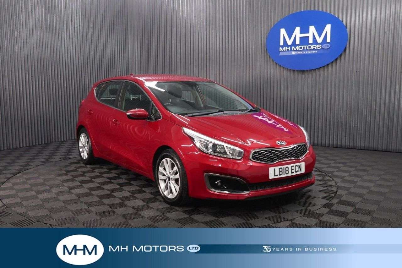 A 2018 KIA CEED 1.6 CRDi 2 Hatchback 5dr Diesel Manual Euro 6 (s/s) (134 bhp) FULL SERVICE A 2018 KIA CEED 1.6 CRDi 2 Hatchback 5dr Diesel Manual Euro 6 (s/s) (134 bhp) FULL SERVICE