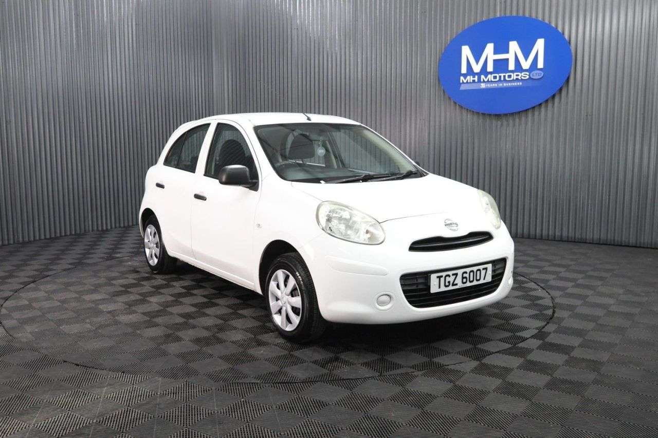 A 2013 NISSAN MICRA 1.2 12V Visia Hatchback 5dr Petrol Manual Euro 5 (80 ps) LONG MOT / £35 ROA A 2013 NISSAN MICRA 1.2 12V Visia Hatchback 5dr Petrol Manual Euro 5 (80 ps) LONG MOT / £35 ROA