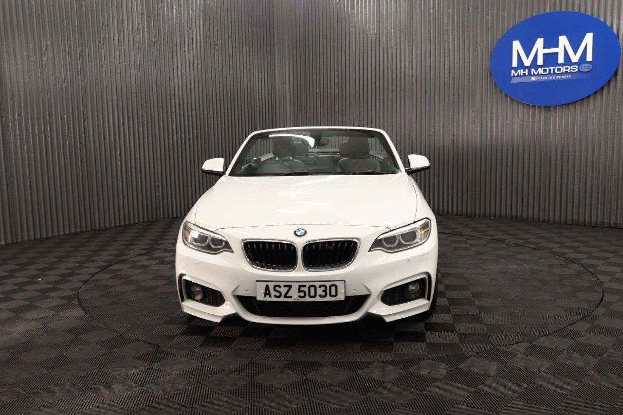 A 2017 BMW 2 SERIES 2.0 218d M Sport Convertible 2dr Diesel Manual Euro 6 (s/s) (150 ps) FULL S A 2017 BMW 2 SERIES 2.0 218d M Sport Convertible 2dr Diesel Manual Euro 6 (s/s) (150 ps) FULL S