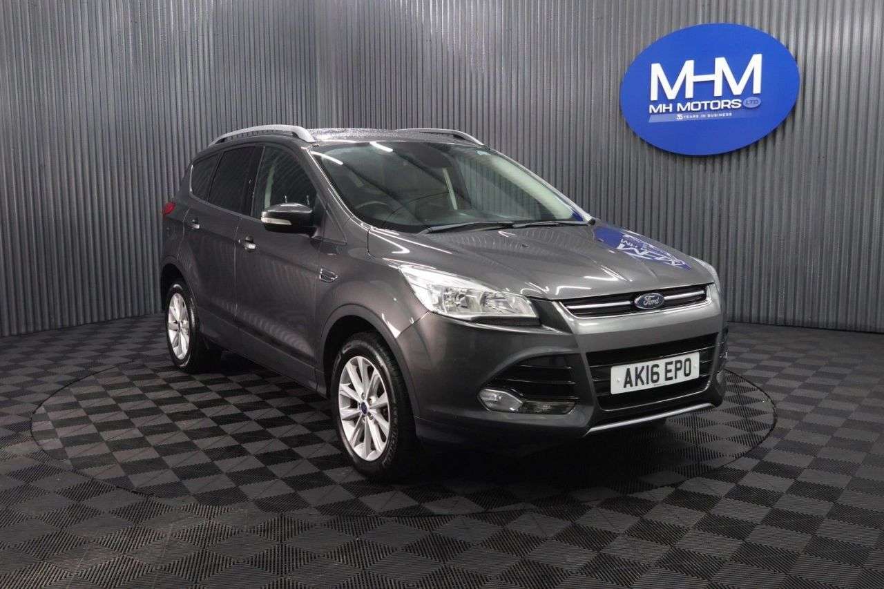 A 2016 FORD KUGA 2.0 TDCi Titanium SUV 5dr Diesel Manual 2WD Euro 6 (s/s) (150 ps) ECONOMICA A 2016 FORD KUGA 2.0 TDCi Titanium SUV 5dr Diesel Manual 2WD Euro 6 (s/s) (150 ps) ECONOMICA