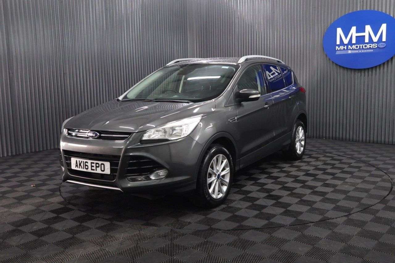 A 2016 FORD KUGA 2.0 TDCi Titanium SUV 5dr Diesel Manual 2WD Euro 6 (s/s) (150 ps) ECONOMICA A 2016 FORD KUGA 2.0 TDCi Titanium SUV 5dr Diesel Manual 2WD Euro 6 (s/s) (150 ps) ECONOMICA