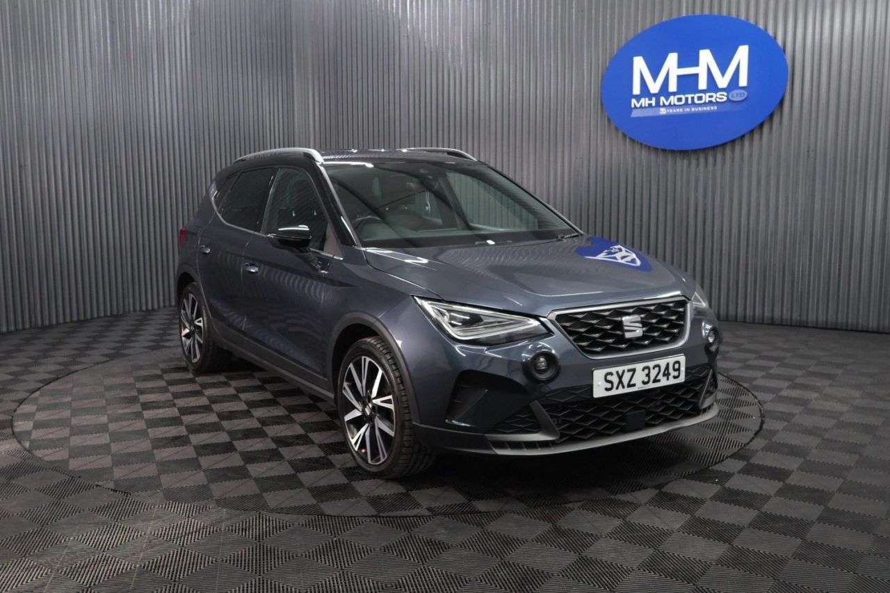 A 2023 SEAT ARONA 1.0 TSI FR Edition SUV 5dr Petrol Manual Euro 6 (s/s) (110 ps) LONG MOT / L A 2023 SEAT ARONA 1.0 TSI FR Edition SUV 5dr Petrol Manual Euro 6 (s/s) (110 ps) LONG MOT / L