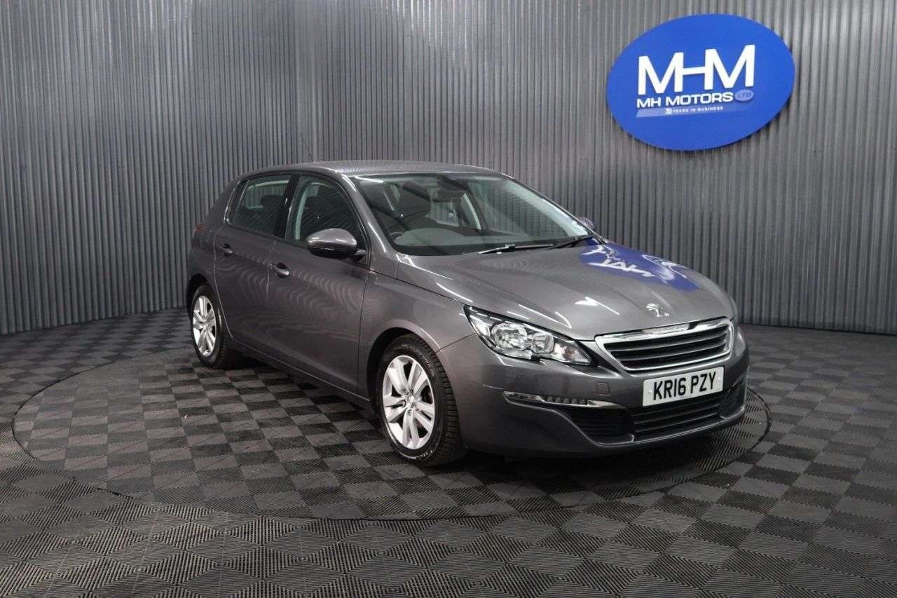 A 2016 PEUGEOT 308 1.6 BlueHDi Active Hatchback 5dr Diesel Manual Euro 6 (s/s) (120 ps) LONG M A 2016 PEUGEOT 308 1.6 BlueHDi Active Hatchback 5dr Diesel Manual Euro 6 (s/s) (120 ps) LONG M