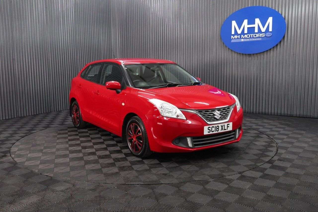 A 2018 SUZUKI BALENO 1.2 Dualjet SZ3 Hatchback 5dr Petrol Manual Euro 6 (90 ps) LOW INSURANCE GR A 2018 SUZUKI BALENO 1.2 Dualjet SZ3 Hatchback 5dr Petrol Manual Euro 6 (90 ps) LOW INSURANCE GR