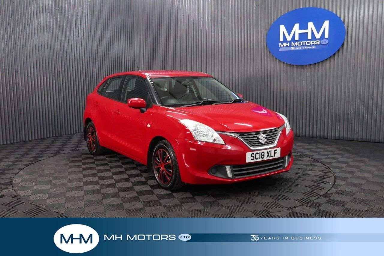 A 2018 SUZUKI BALENO 1.2 Dualjet SZ3 Hatchback 5dr Petrol Manual Euro 6 (90 ps) LOW INSURANCE GR A 2018 SUZUKI BALENO 1.2 Dualjet SZ3 Hatchback 5dr Petrol Manual Euro 6 (90 ps) LOW INSURANCE GR