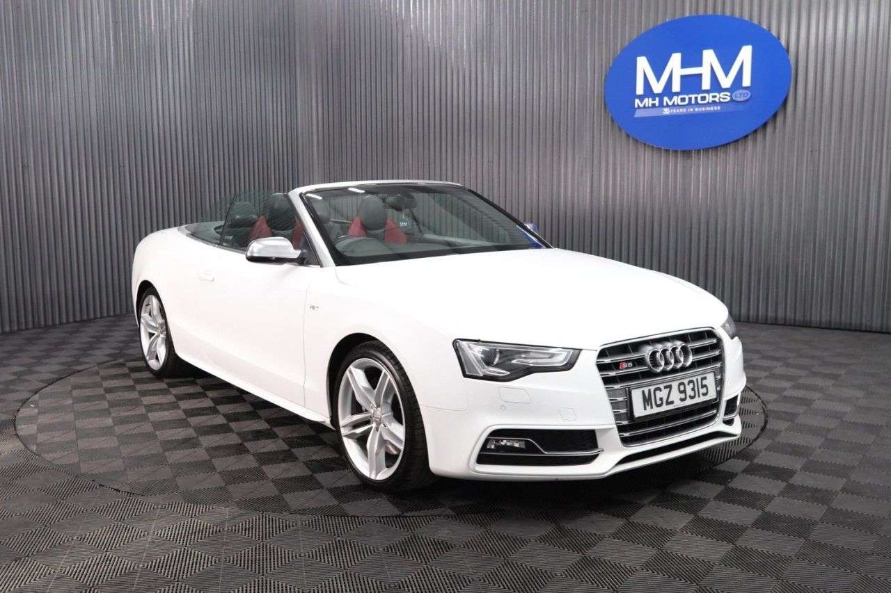A 2016 AUDI S5 3.0 TFSI V6 Cabriolet 2dr Petrol S Tronic quattro Euro 6 (s/s) (333 ps) INC A 2016 AUDI S5 3.0 TFSI V6 Cabriolet 2dr Petrol S Tronic quattro Euro 6 (s/s) (333 ps) INC