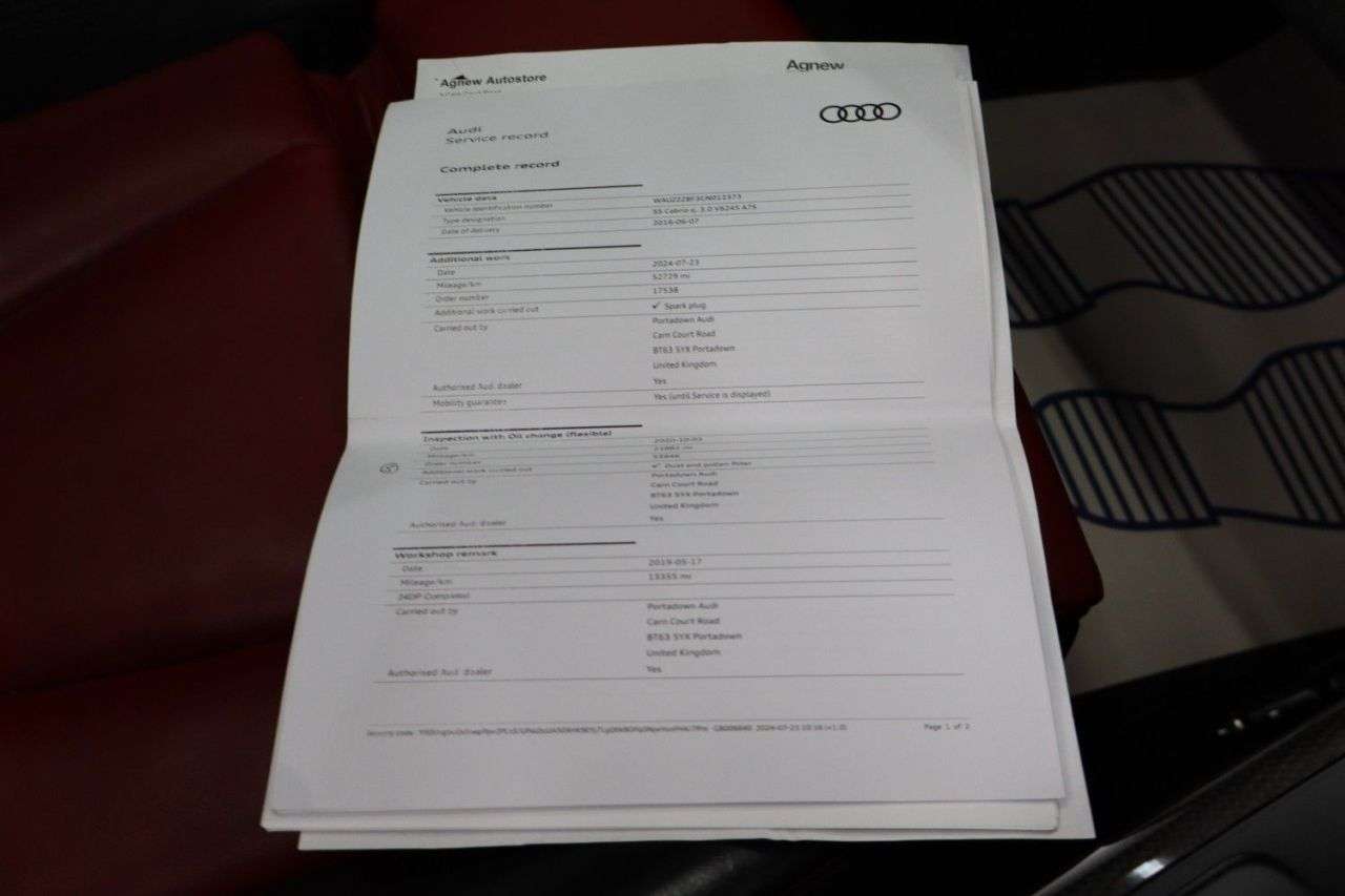 2016 AUDI S5 2016 AUDI S5