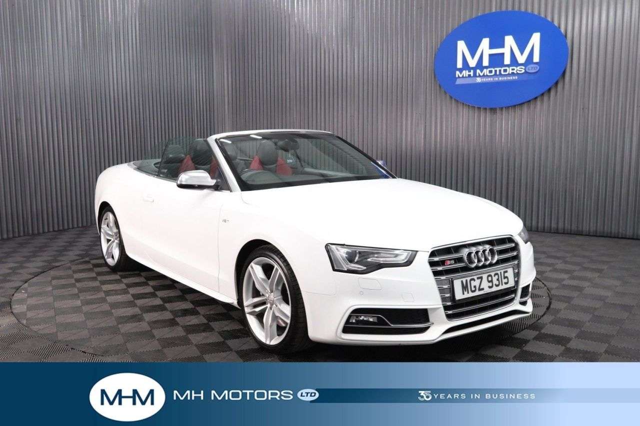 A 2016 AUDI S5 3.0 TFSI V6 Cabriolet 2dr Petrol S Tronic quattro Euro 6 (s/s) (333 ps) INC A 2016 AUDI S5 3.0 TFSI V6 Cabriolet 2dr Petrol S Tronic quattro Euro 6 (s/s) (333 ps) INC