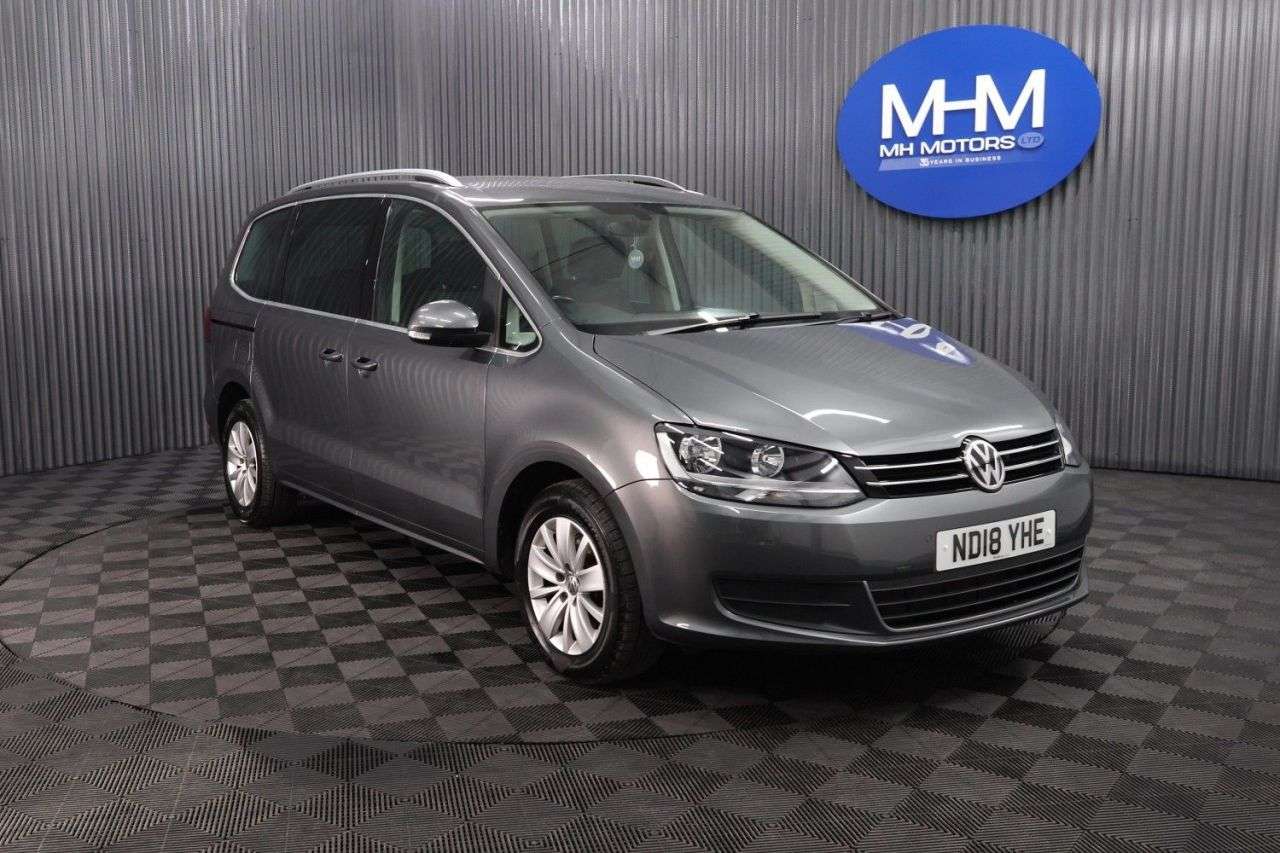 A 2018 VOLKSWAGEN SHARAN 2.0 TDI SE MPV 5dr Diesel Manual Euro 6 (s/s) (150 ps) LONG MOT / EXCELLENT A 2018 VOLKSWAGEN SHARAN 2.0 TDI SE MPV 5dr Diesel Manual Euro 6 (s/s) (150 ps) LONG MOT / EXCELLENT