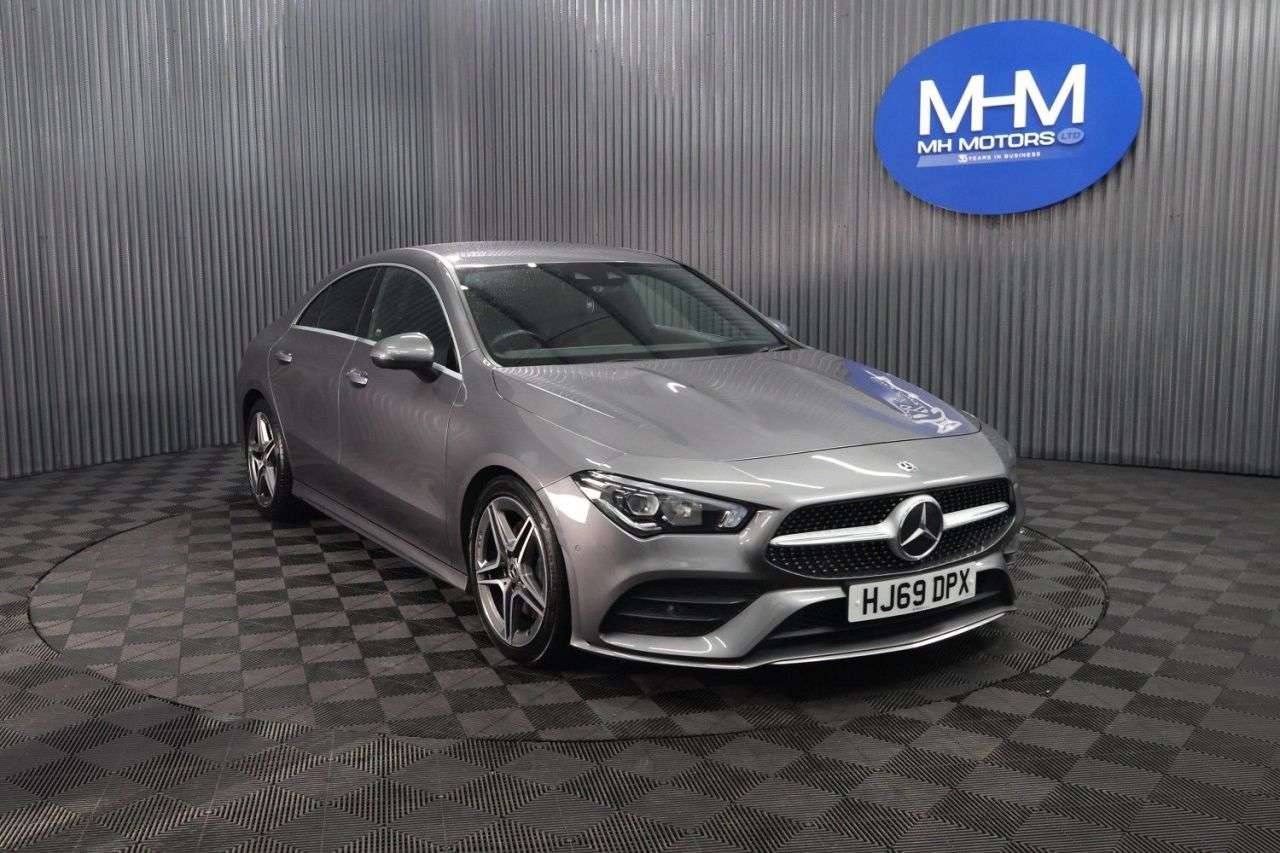 A 2019 MERCEDES-BENZ CLA 2.0 CLA220d AMG Line (Premium) Coupe 4dr Diesel 8G-DCT Euro 6 (s/s) (190 ps A 2019 MERCEDES-BENZ CLA 2.0 CLA220d AMG Line (Premium) Coupe 4dr Diesel 8G-DCT Euro 6 (s/s) (190 ps