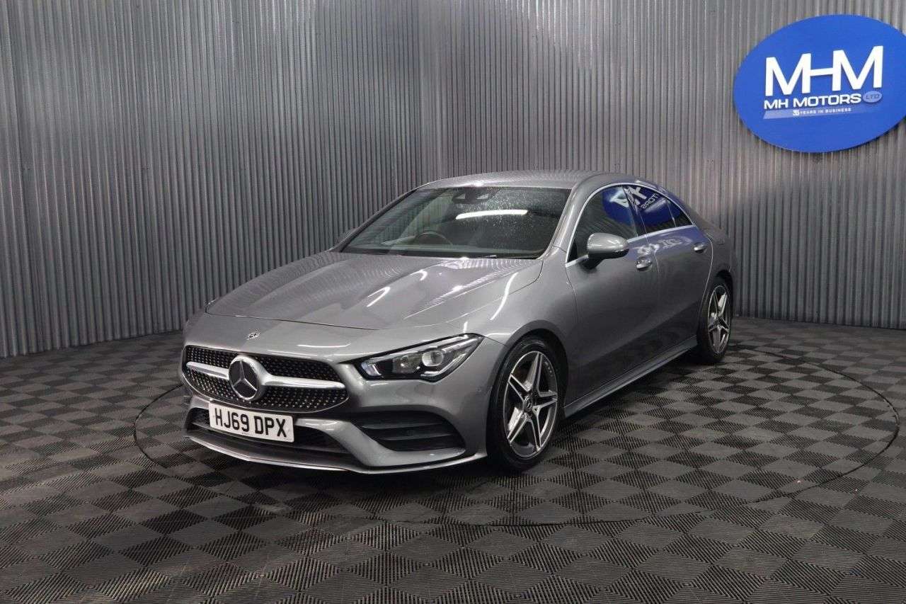 A 2019 MERCEDES-BENZ CLA 2.0 CLA220d AMG Line (Premium) Coupe 4dr Diesel 8G-DCT Euro 6 (s/s) (190 ps A 2019 MERCEDES-BENZ CLA 2.0 CLA220d AMG Line (Premium) Coupe 4dr Diesel 8G-DCT Euro 6 (s/s) (190 ps