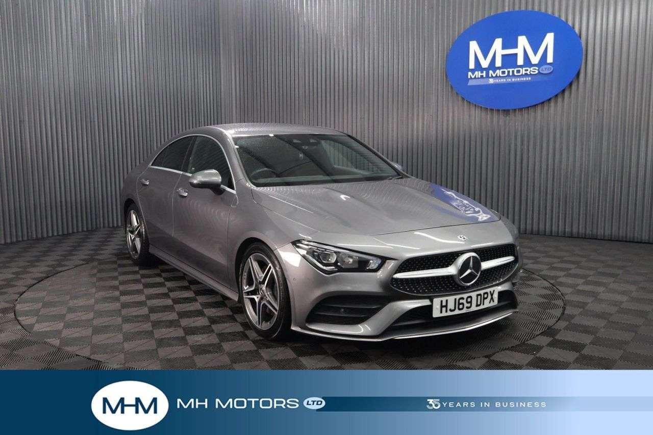 A 2019 MERCEDES-BENZ CLA 2.0 CLA220d AMG Line (Premium) Coupe 4dr Diesel 8G-DCT Euro 6 (s/s) (190 ps A 2019 MERCEDES-BENZ CLA 2.0 CLA220d AMG Line (Premium) Coupe 4dr Diesel 8G-DCT Euro 6 (s/s) (190 ps
