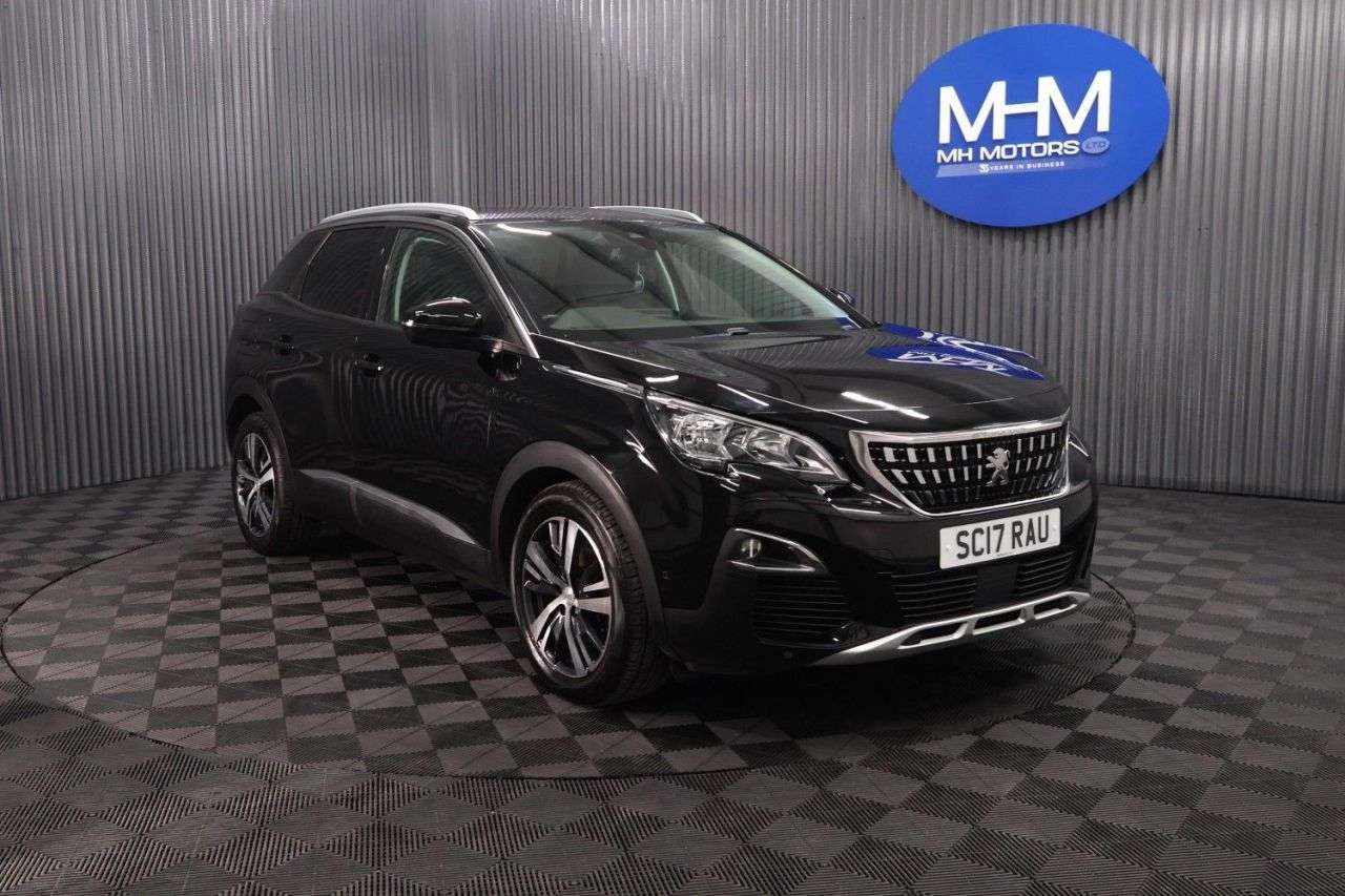 A 2017 PEUGEOT 3008 1.6 BlueHDi Allure SUV 5dr Diesel Manual Euro 6 (s/s) (120 ps) GOOD LONG MO A 2017 PEUGEOT 3008 1.6 BlueHDi Allure SUV 5dr Diesel Manual Euro 6 (s/s) (120 ps) GOOD LONG MO