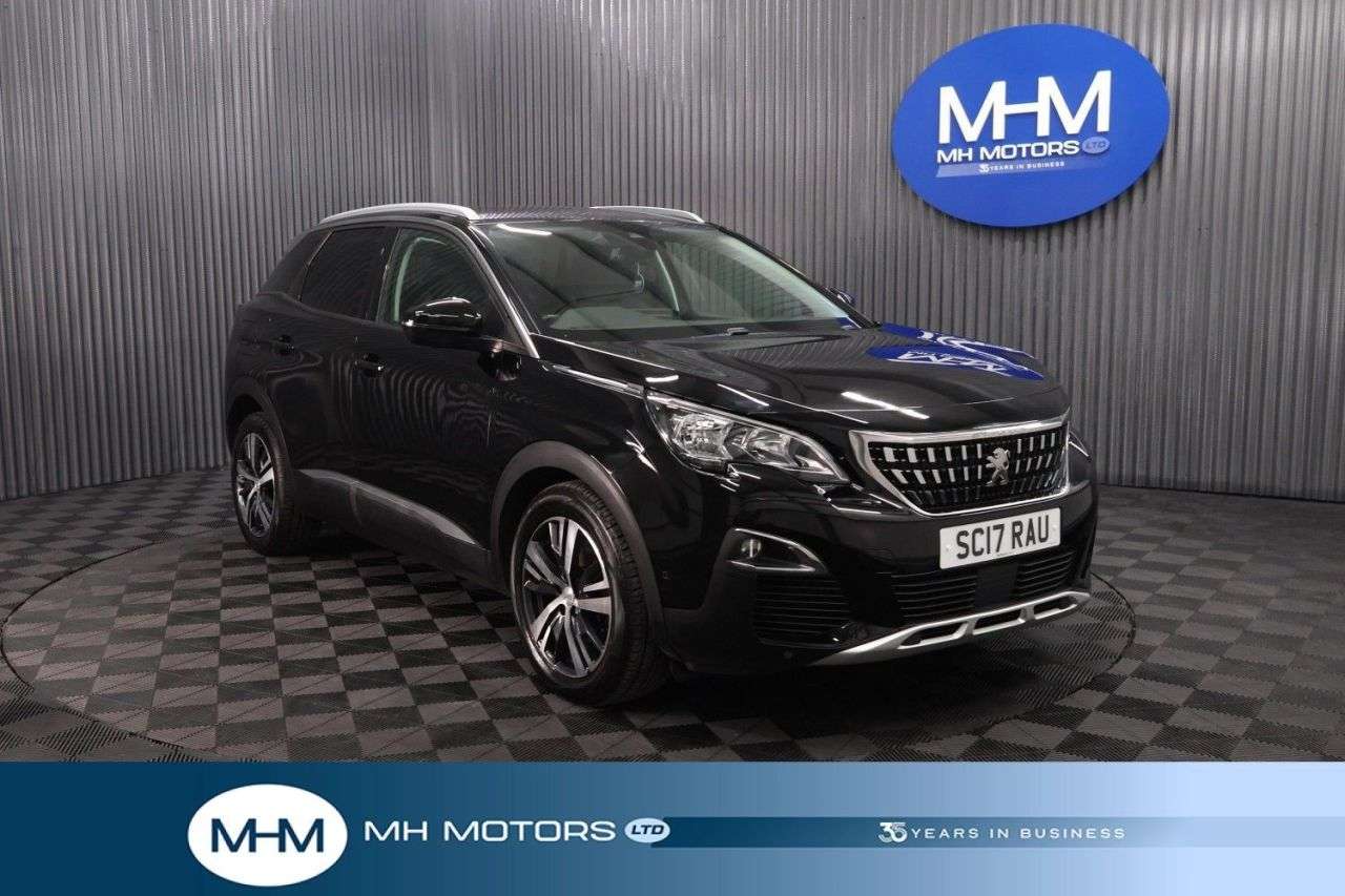A 2017 PEUGEOT 3008 1.6 BlueHDi Allure SUV 5dr Diesel Manual Euro 6 (s/s) (120 ps) GOOD LONG MO A 2017 PEUGEOT 3008 1.6 BlueHDi Allure SUV 5dr Diesel Manual Euro 6 (s/s) (120 ps) GOOD LONG MO