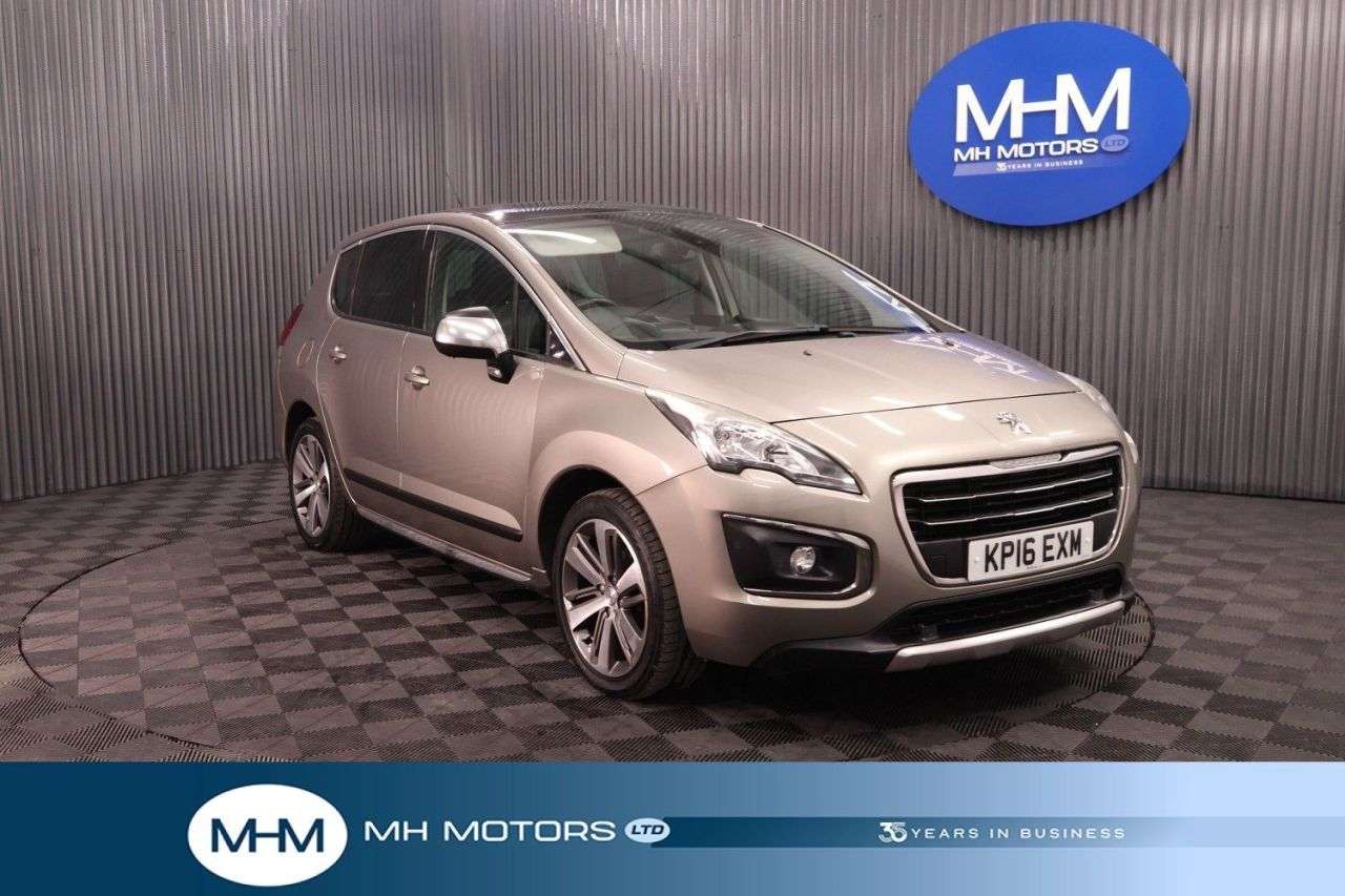 A 2016 PEUGEOT 3008 1.6 BlueHDi Allure SUV 5dr Diesel Manual Euro 6 (s/s) (120 ps) LONG MOT / T A 2016 PEUGEOT 3008 1.6 BlueHDi Allure SUV 5dr Diesel Manual Euro 6 (s/s) (120 ps) LONG MOT / T