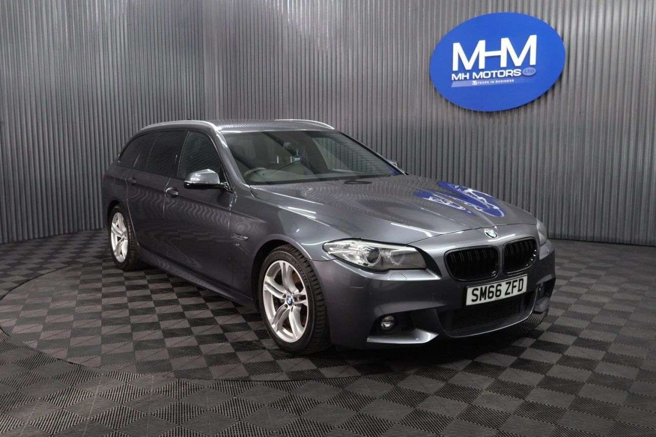 A 2017 BMW 5 SERIES 2.0 520d M Sport Touring 5dr Diesel Auto Euro 6 (s/s) (190 ps) GOOD SERVICE A 2017 BMW 5 SERIES 2.0 520d M Sport Touring 5dr Diesel Auto Euro 6 (s/s) (190 ps) GOOD SERVICE