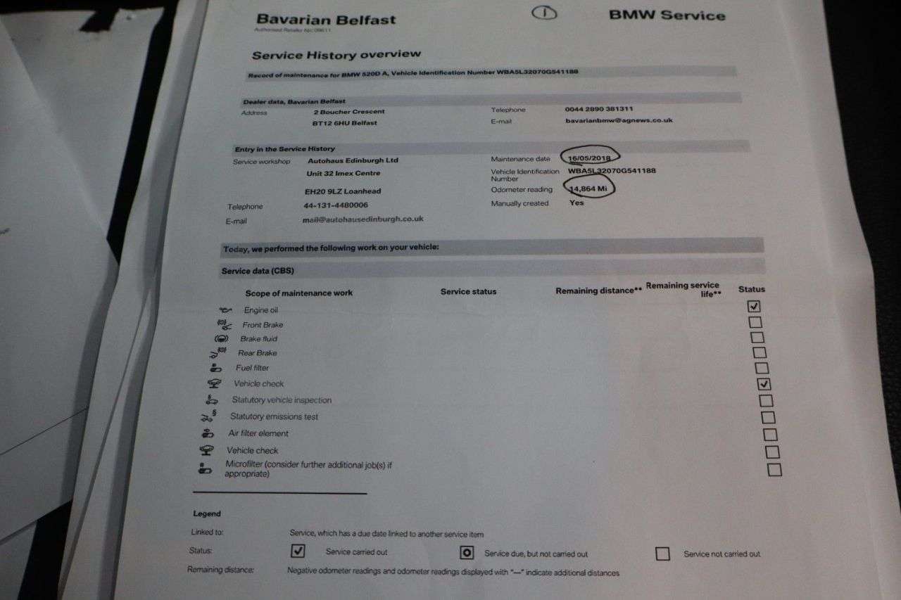 2017 BMW 5 SERIES 2017 BMW 5 SERIES