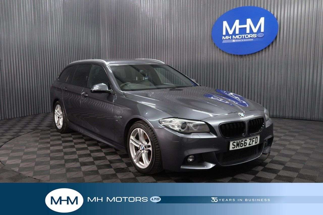A 2017 BMW 5 SERIES 2.0 520d M Sport Touring 5dr Diesel Auto Euro 6 (s/s) (190 ps) GOOD SERVICE A 2017 BMW 5 SERIES 2.0 520d M Sport Touring 5dr Diesel Auto Euro 6 (s/s) (190 ps) GOOD SERVICE