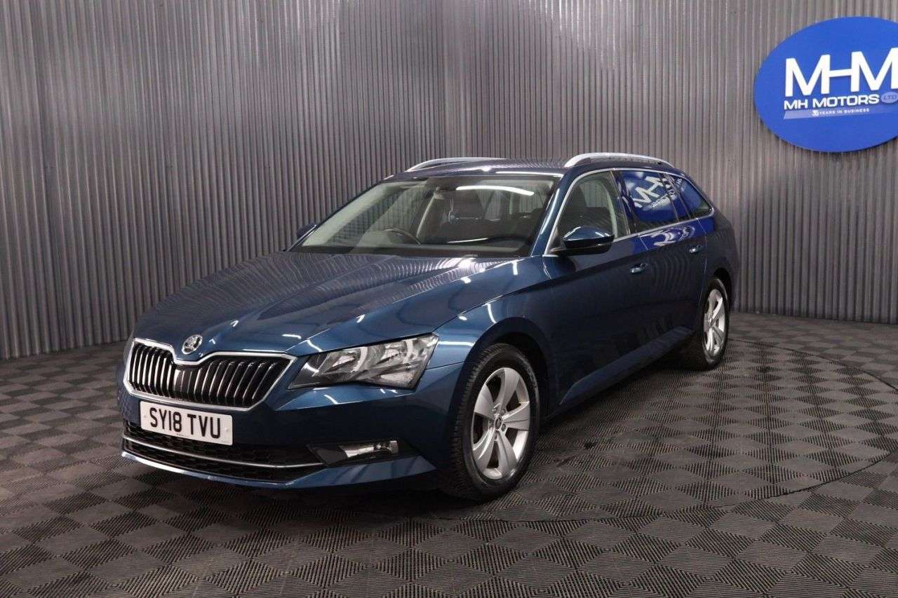 A 2018 SKODA SUPERB 1.6 TDI SE Estate 5dr Diesel Manual Euro 6 (s/s) (120 ps) TIMING BELT & WAT A 2018 SKODA SUPERB 1.6 TDI SE Estate 5dr Diesel Manual Euro 6 (s/s) (120 ps) TIMING BELT & WAT