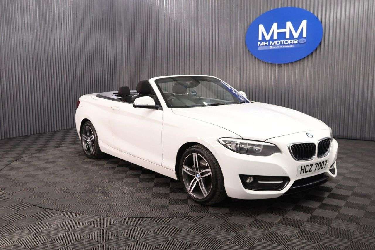 A 2016 BMW 2 SERIES 2.0 220d Sport Convertible 2dr Diesel Manual Euro 6 (s/s) (190 ps) CONVERTI A 2016 BMW 2 SERIES 2.0 220d Sport Convertible 2dr Diesel Manual Euro 6 (s/s) (190 ps) CONVERTI